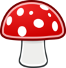 Red And White Mushroom Clip Art